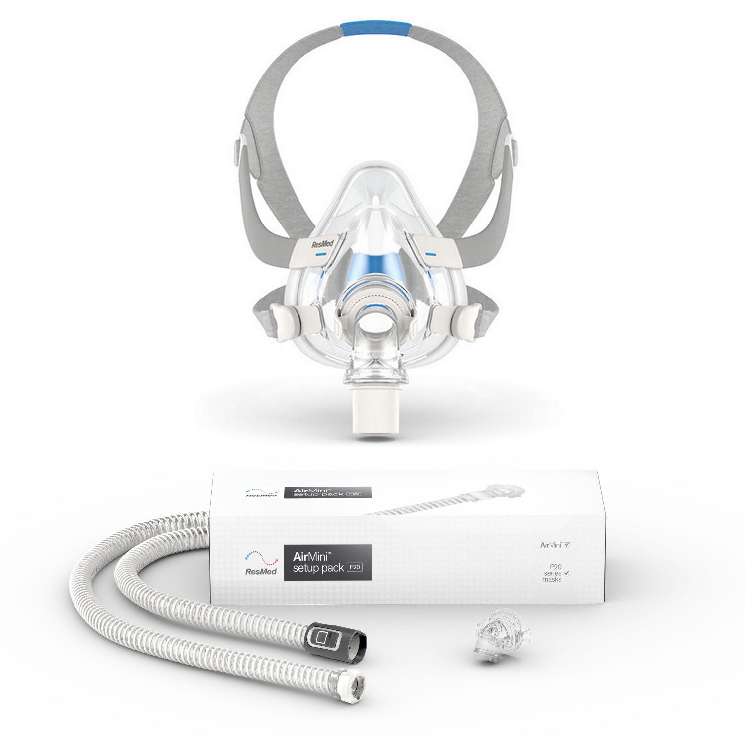 Resmed AirMini AutoSet inkl. F20 Set mit Maske & Schlauch