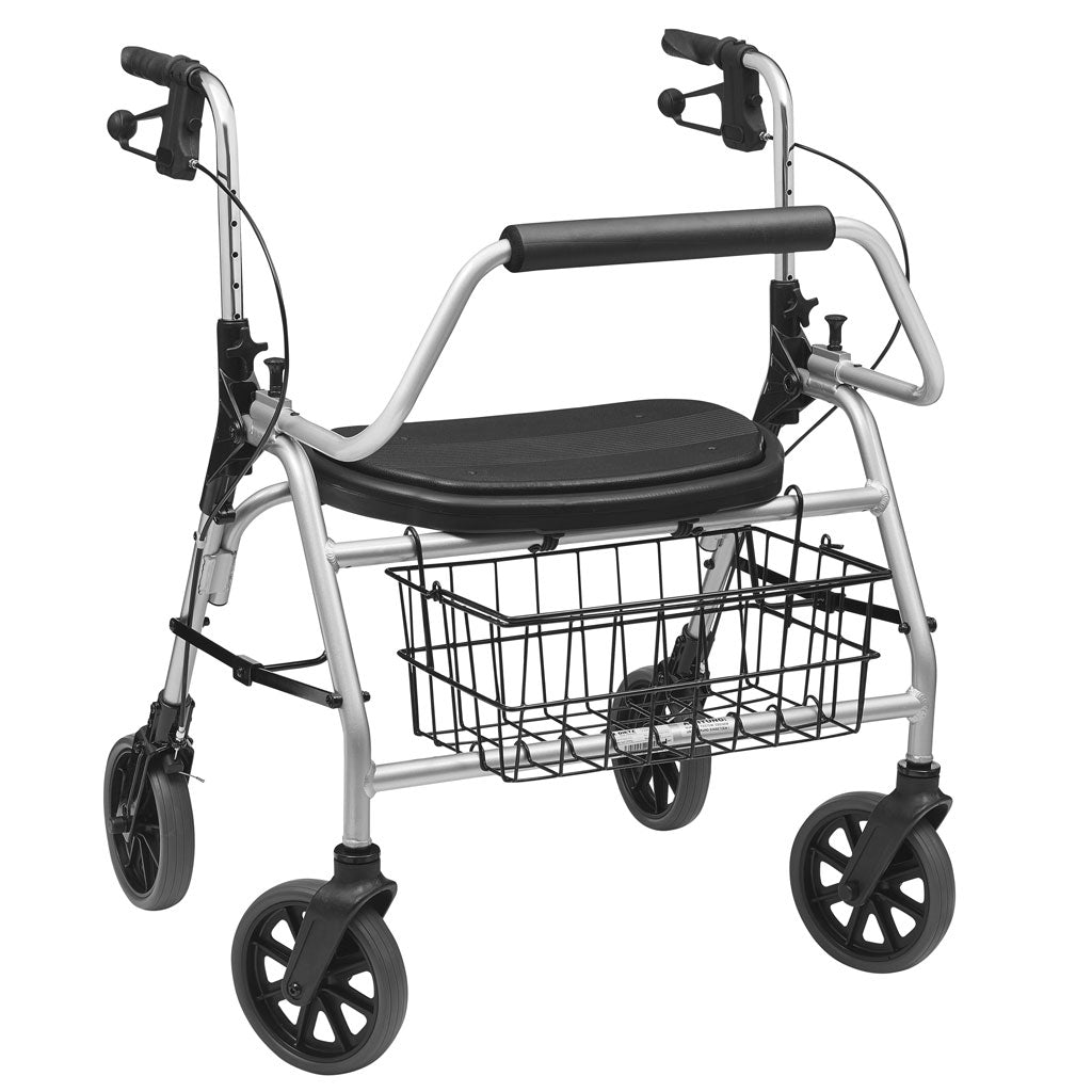 Rollator XXL en aluminium jusqu'à 200 kg