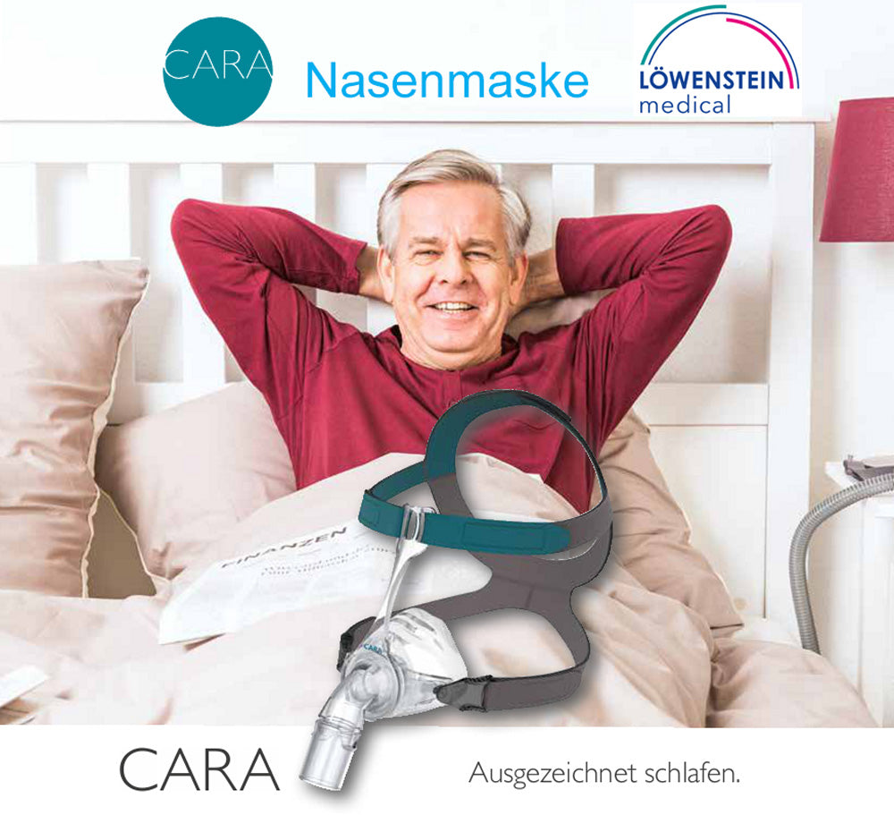Loewenstein CARA CPAP Maske ausgezeichnet schlafen