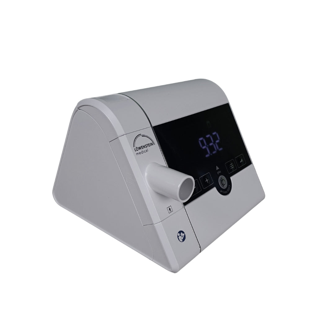Appareil CPAP Prisma Soft Plus vue en oblique de gauche