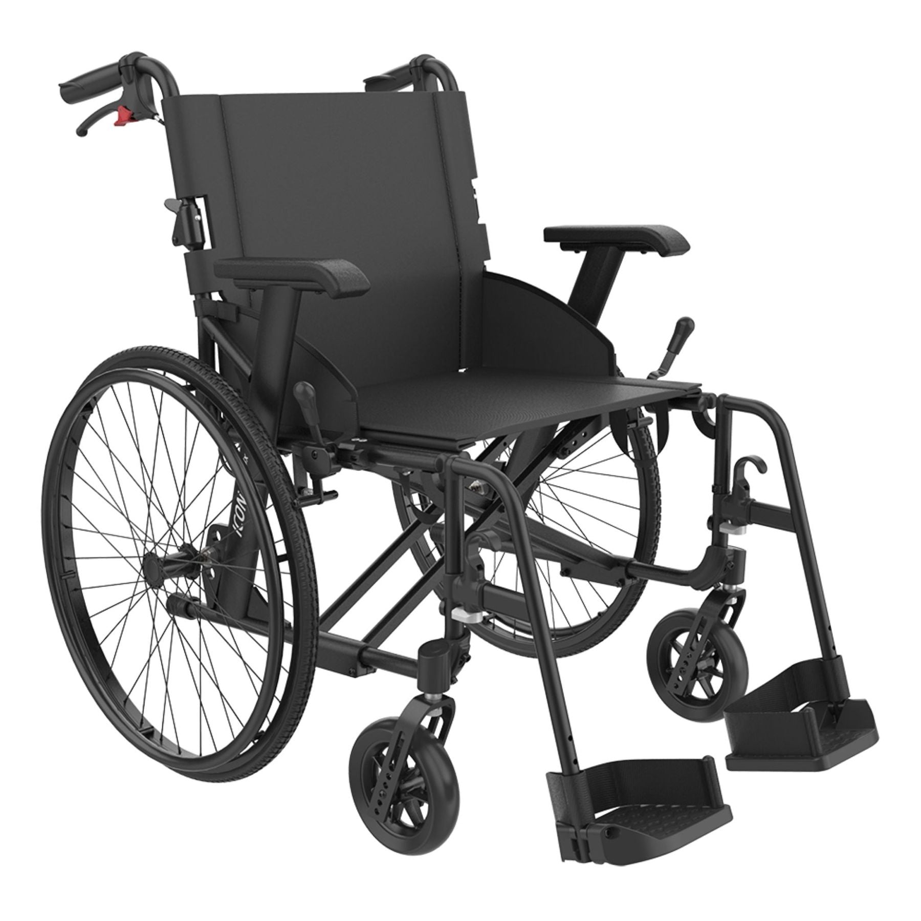 Abbildung Icon 35 BX Transportrollstuhl vorne rechts