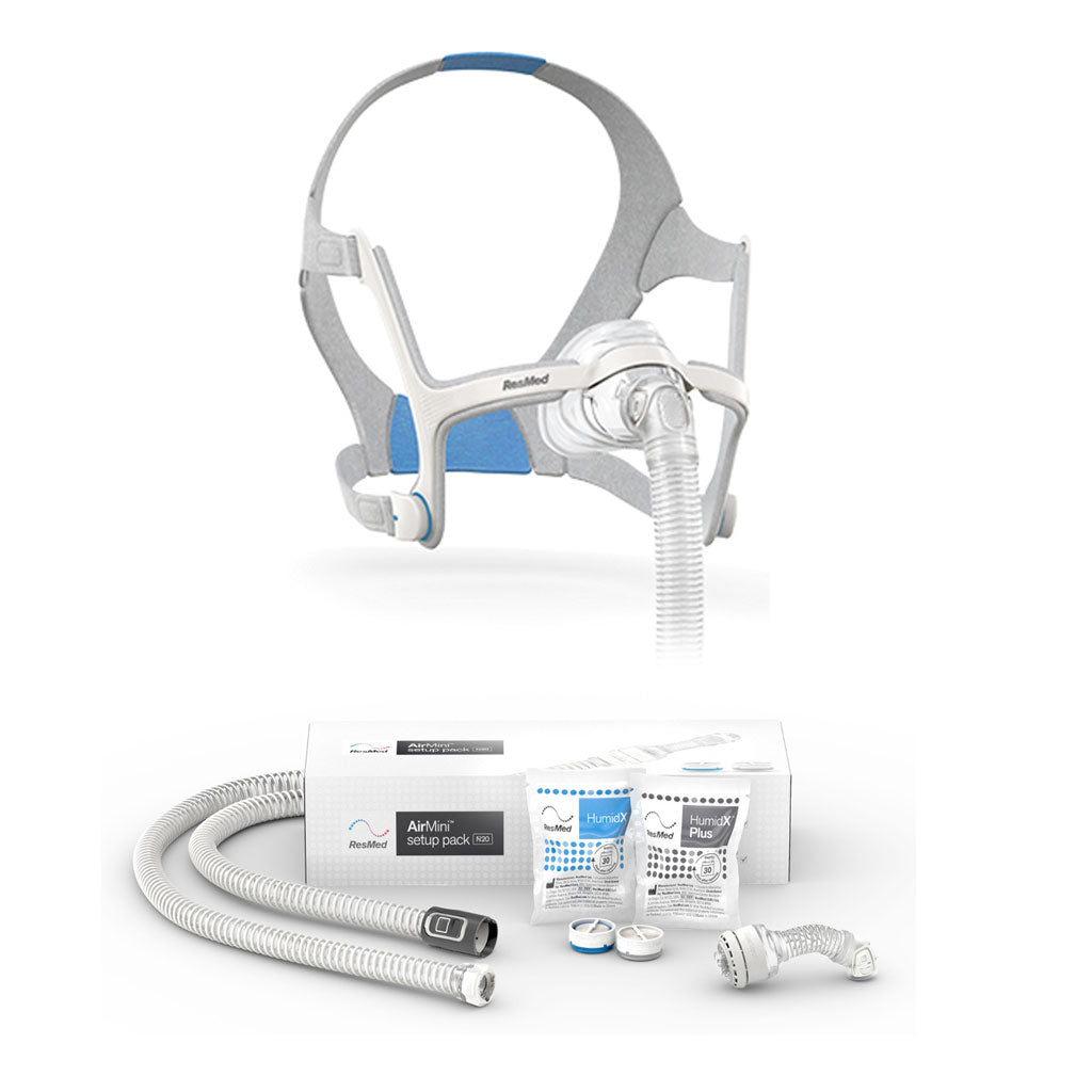 Resmed AirMini AutoCPAP including N20 Set Size L and hose adapter