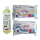 1x Löwosan + 2x Cleaning Wipes (neutral/citrus), CPAP Mask Special Cleaner (250ml) + Special Cleaning Wipes (72 pieces each)