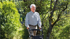 Dietz TAiMA M GT lightweight rollator foldable in use