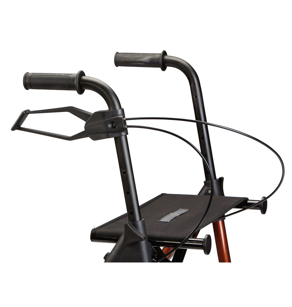 Illustration of the handles for the Taima M rollator with right single-hand brake