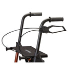 Image of the handles of the Taima M rollator with left single-hand brake