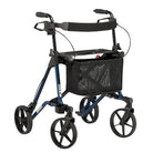 Dietz Taima M-E Rollator Leichtgewicht in Ozeanblau von vorne