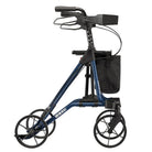 Dietz Taima M-E Rollator Leichtgewicht in Ozeanblau von der Seite