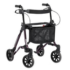 Dietz Taima M2 Leichtgewichtsrollator in Kupferrot von vorne