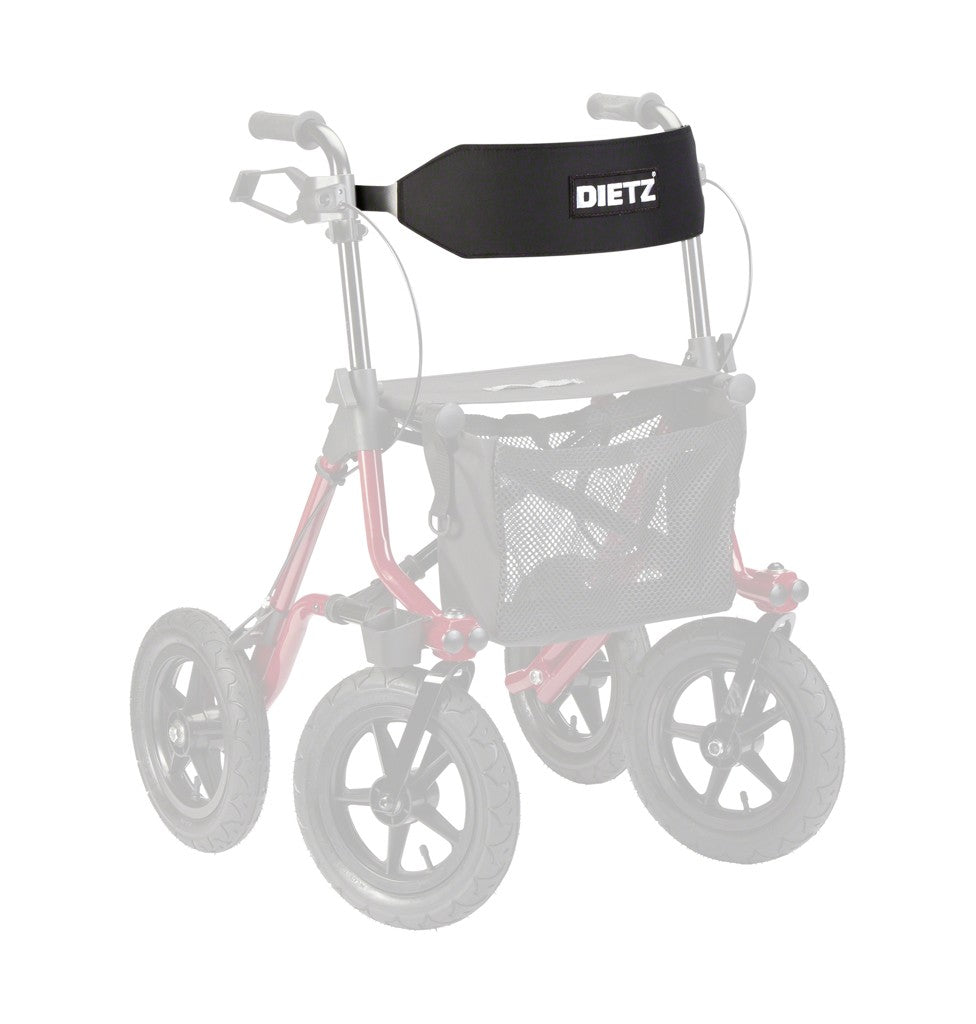 Dietz Rollator mit Komfort Rückenlehne