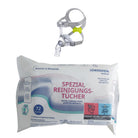 5 x lingettes de nettoyage spéciales Löwenstein neutres