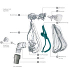 Mirage Quattro Full Face Maske CPAP von ResMed