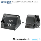 Appareil de thérapie CPAP SOFT Löwenstein prisma pour apnée du sommeil - Pack promotionnel 1 (incl. humidificateur d'air chaud)