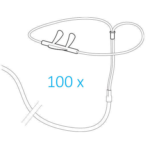 Weinmann Set of 100 Pressure Nose Clips