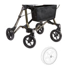 Roue de rechange pour Taima M GT avec un déambulateur Taima M GT en arrière-plan