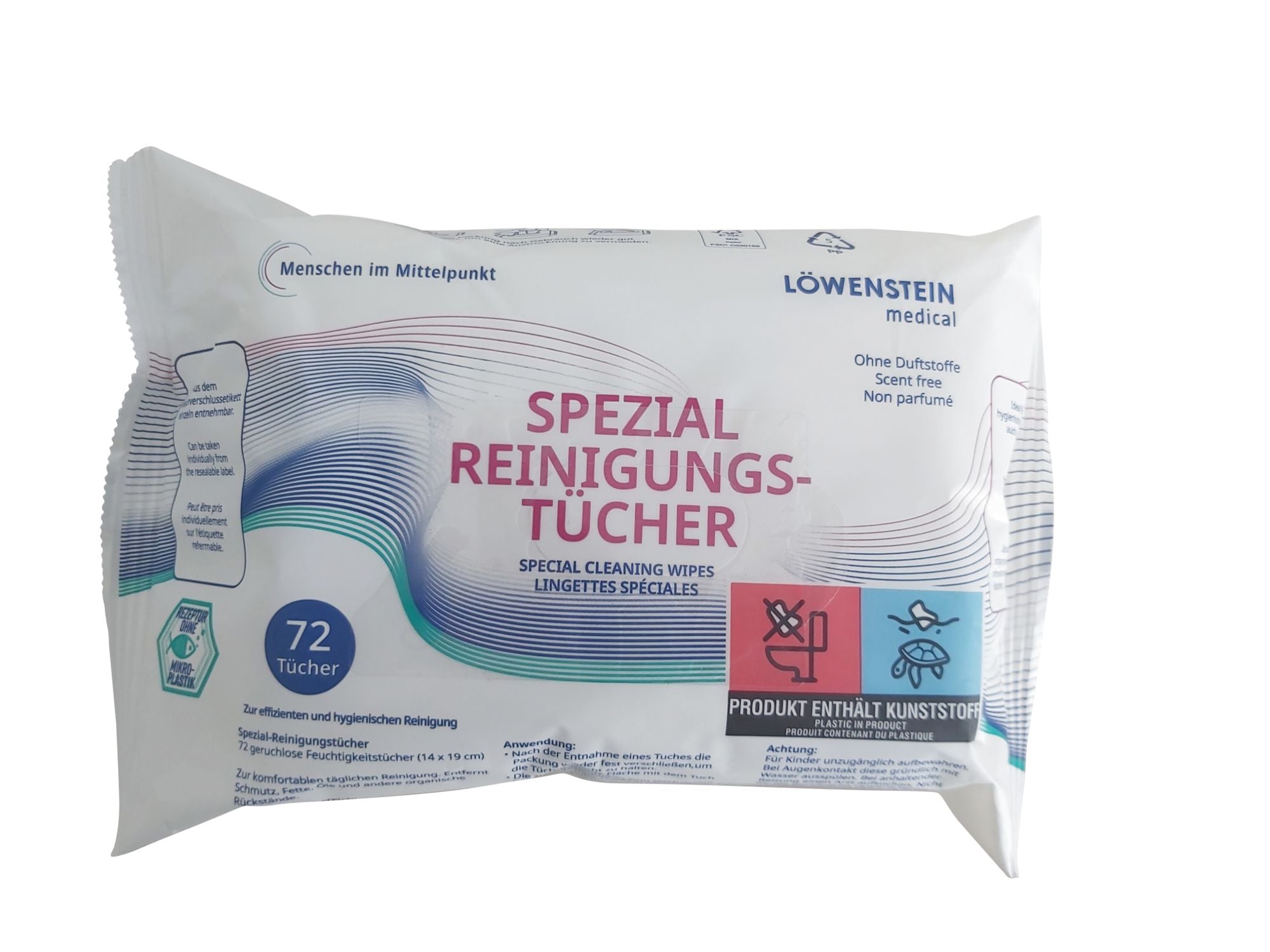 Löwenstein special cleaning wipes neutral