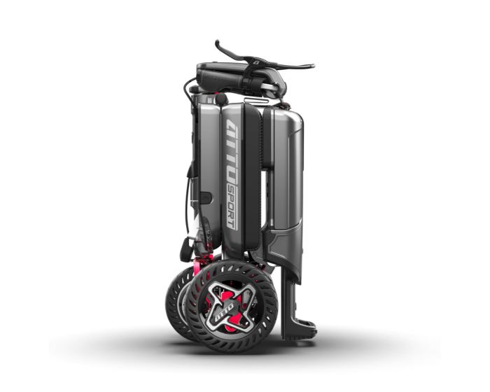Movinglife ATTO SPORT kompakt zusammengefaltet mit eingeklapptem Lenker